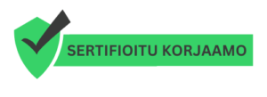 Sertifioitu korjaamo logo